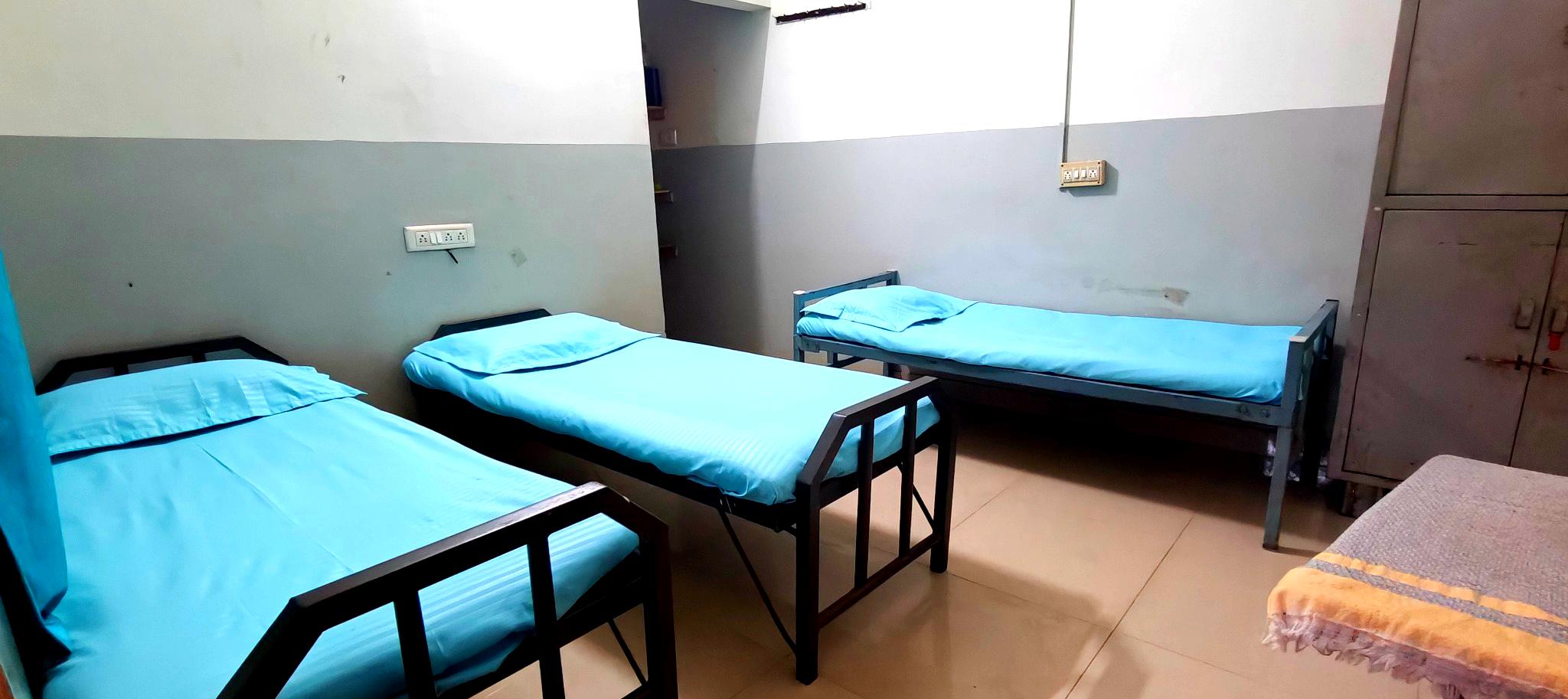three sharing pg room